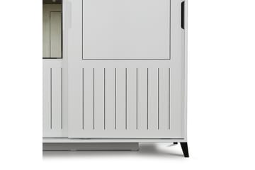 Komfortabel garderobe 140 - Hvid - Opbevaring - Tøjopbevaring - Garderobeskabe