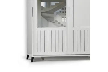Komfortabel garderobe 150 - Hvid - Opbevaring - Tøjopbevaring - Garderobeskabe