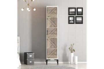 Kumsal Garderobe 40x47,5 cm - Hvid - Opbevaring - Tøjopbevaring - Garderobeskabe