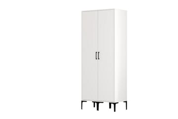 Kumsal Garderobe 80 cm - Hvid - Opbevaring - Tøjopbevaring - Garderobeskabe