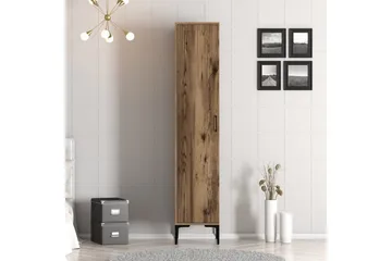 Kumsal Garderobesskåp 40x47,5 cm - Valnød - Opbevaring - Tøjopbevaring - Garderobeskabe - Garderobeskab & klædeskab