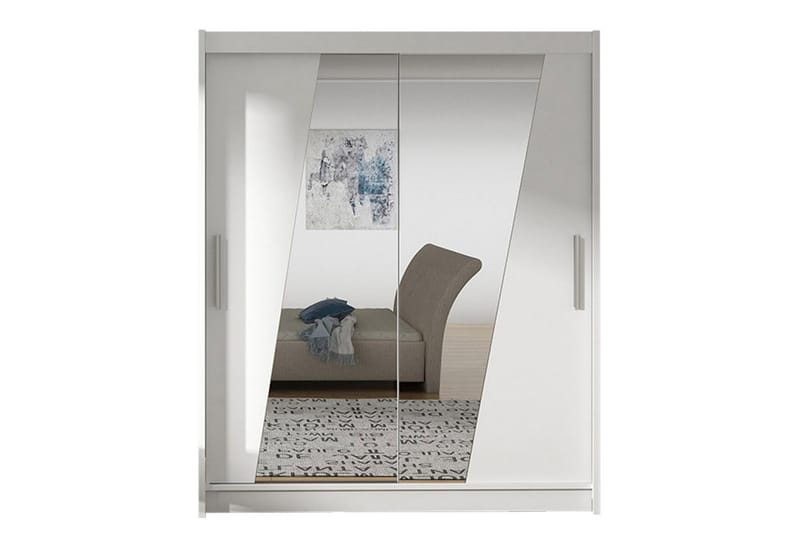Leila Garderobe - Hvid - Opbevaring - Tøjopbevaring - Garderobeskabe
