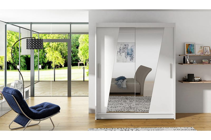 Leila Garderobe - Hvid - Opbevaring - Tøjopbevaring - Garderobeskabe