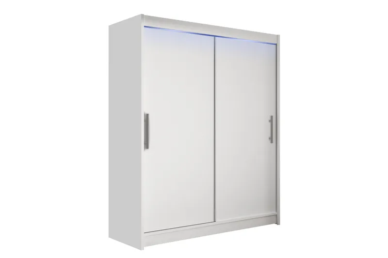 Leila Garderobeskab 150x200 cm, Hvid