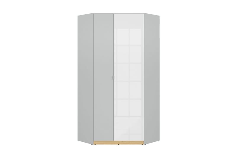 Leokkol Garderobe - Grå - Opbevaring - Tøjopbevaring - Garderobeskabe - Hjørnegarderobe