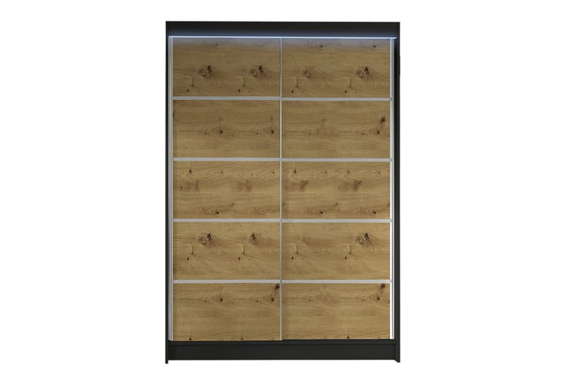 Liverpool Garderobe 120x200 cm - Grå - Opbevaring - Tøjopbevaring - Garderobeskabe