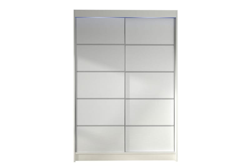 Liverpool Garderobe 120x200 cm, Hvid