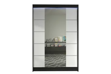 Liverpool Garderobe med Spejl 120x200 cm