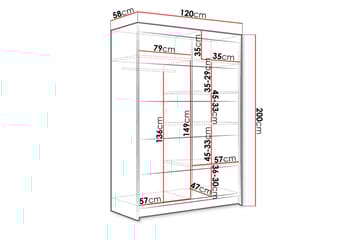 Liverpool Garderobe - Opbevaring - Tøjopbevaring - Garderobeskabe