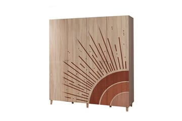 Loni Garderobesskåp 180x192 cm