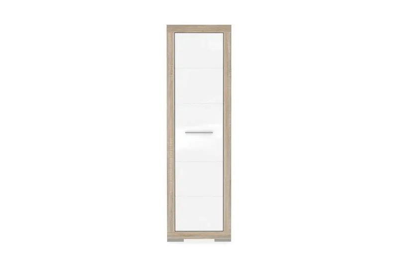 Luovaure Garderobe 58 cm, Brun/Hvid