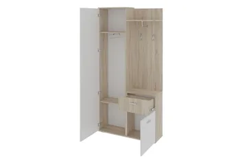 Lux garderobe 97x30x195 cm - Opbevaring - Tøjopbevaring - Garderobeskabe