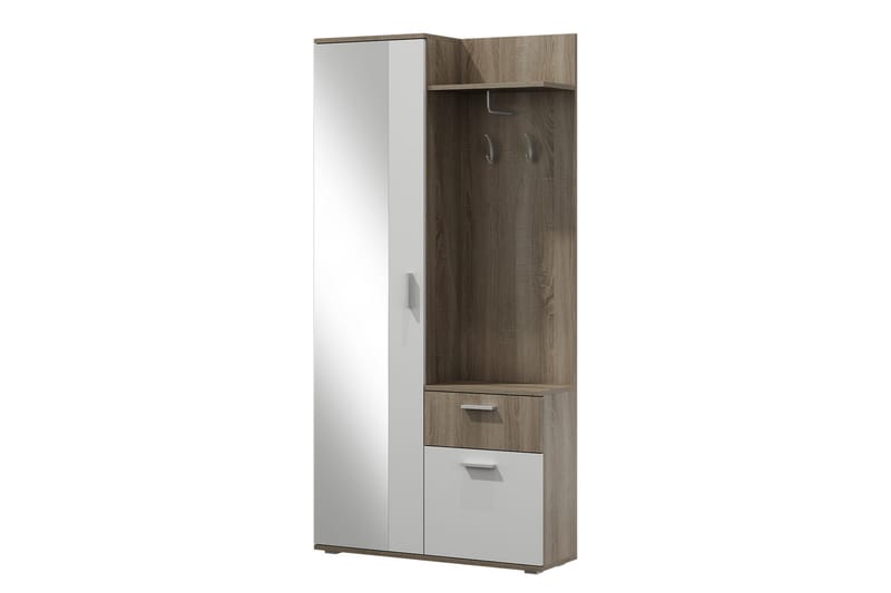 Lux garderobe 97x30x195 cm - Garderobeskabe - Garderobeskab & klædeskab