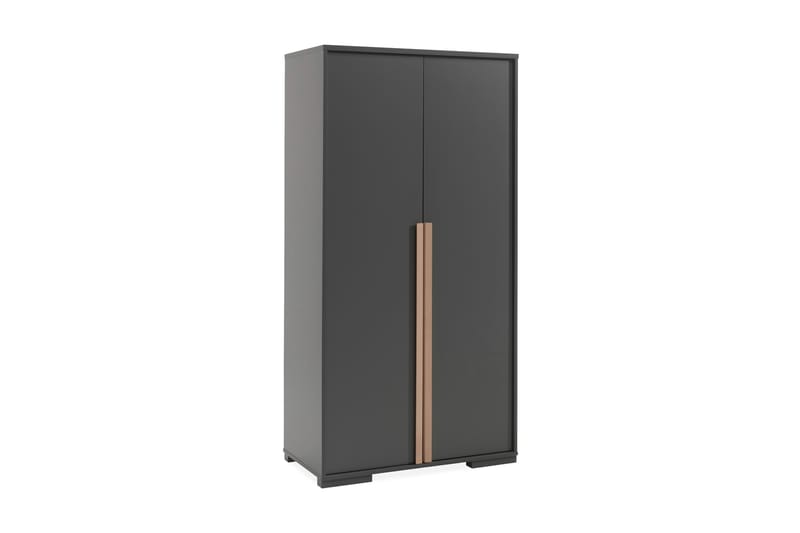 Majdis Garderobe 98 cm - Grå - Opbevaring - Tøjopbevaring - Garderobeskabe