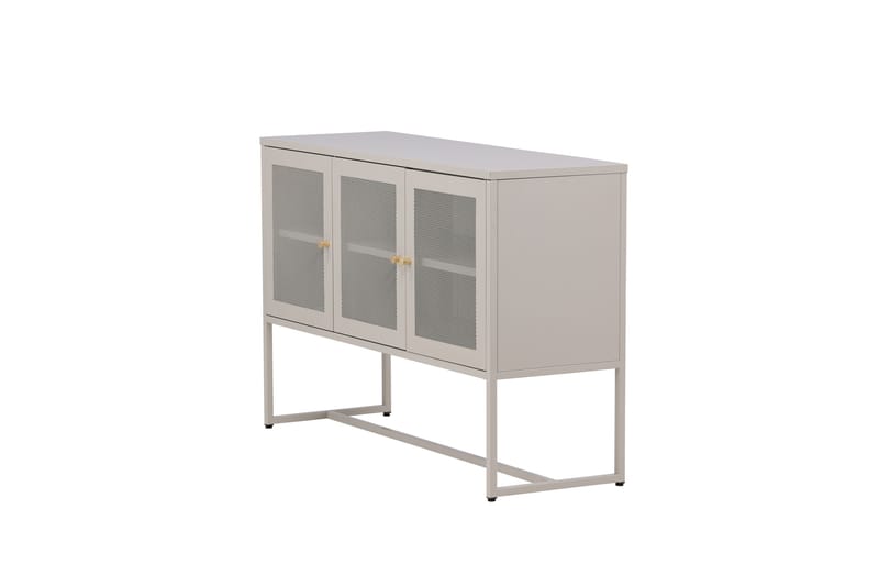 Malla Skabsskænk 120x40x80 cm - Beige - Opbevaring - Opbevaringsmøbler - Skænke & sideboards