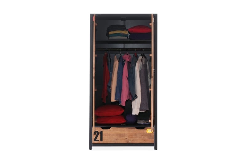 Maritza Garderobe 2 Døre - Opbevaring - Tøjopbevaring - Garderobeskabe