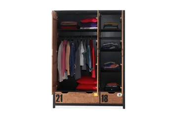 Maritza Garderobe 3 Døre - Opbevaring - Tøjopbevaring - Garderobeskabe