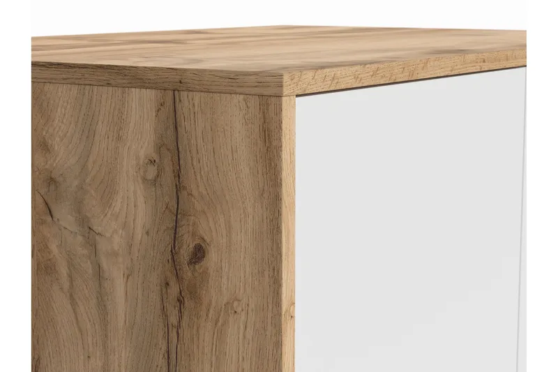 Matos Garderobe - Træ/Natur/Hvid - Opbevaring - Tøjopbevaring - Garderobeskabe