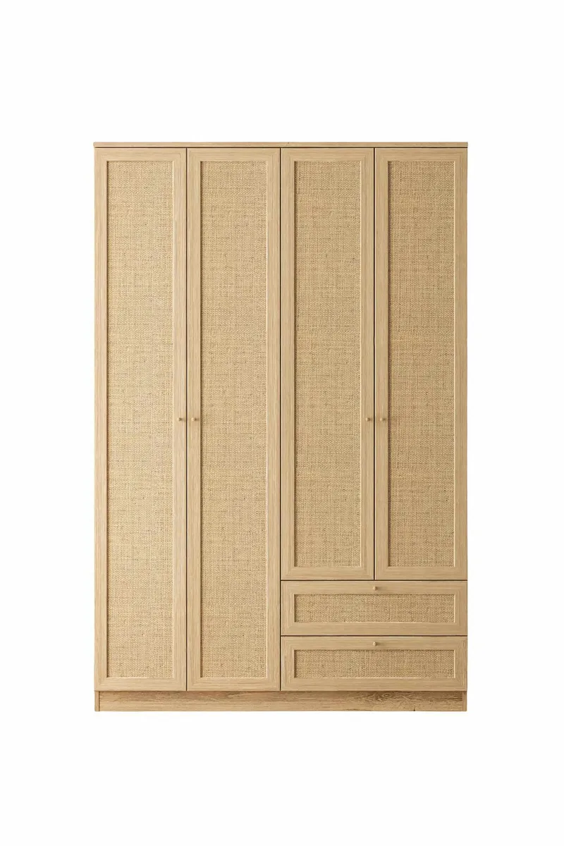 Meyloren garderobe 137x210 cm, Beige