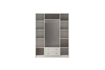 Meyra Garderobe 140x210 cm - Hvid - Opbevaring - Tøjopbevaring - Garderobeskabe