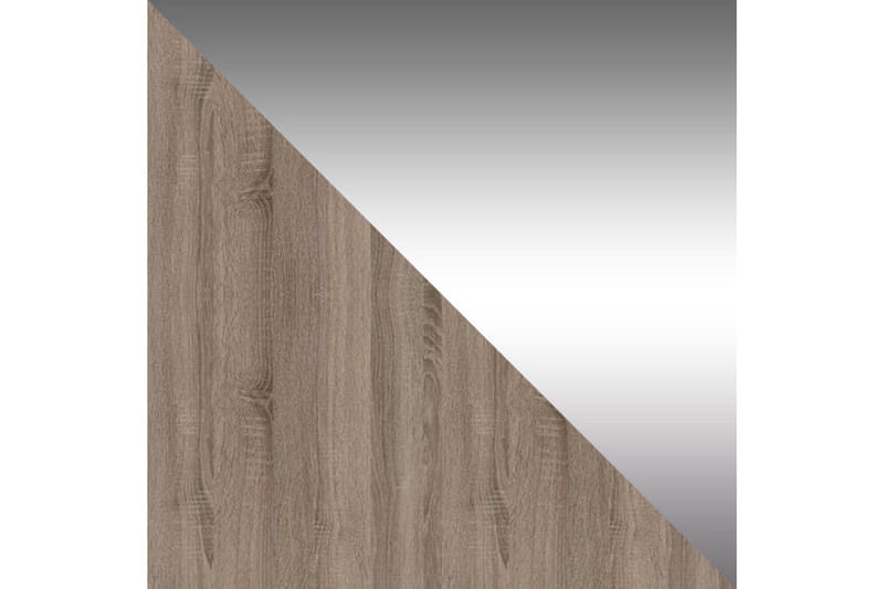 Miami garderobe 120x58x200 cm - Beige / Grå - Opbevaring - Tøjopbevaring - Garderobeskabe