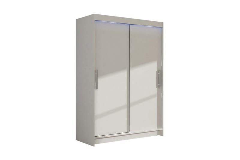 Miami garderobe 120x58x200 cm, Hvid