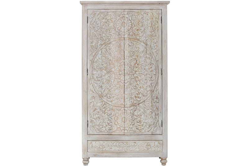 Mikei Garderobeskab - Lysebrun - Opbevaring - Tøjopbevaring - Garderobeskabe