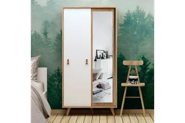 Mod Design garderobe Spejl - Træ / hvid - Opbevaring - Tøjopbevaring - Garderobeskabe
