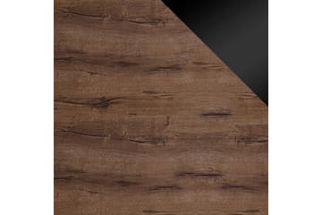 Najera Garderobe 150x68,5x215 cm - Eg | Sort - Opbevaring - Tøjopbevaring - Garderobeskabe