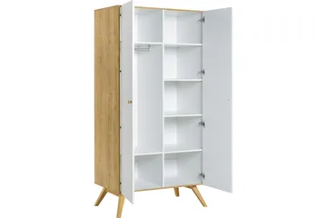 Nature Garderobe Hvid/Natur - VOX - Opbevaring - Tøjopbevaring - Garderobeskabe - Garderobeskab & klædeskab