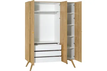 Nature Garderobe Natur/Hvid - VOX - Opbevaring - Tøjopbevaring - Garderobeskabe - Garderobeskab & klædeskab