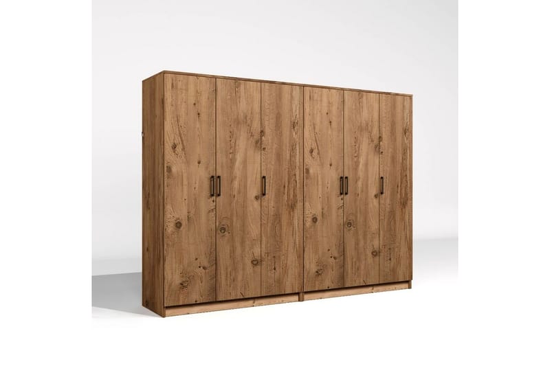 Olera Garderobe 240x180 cm, Natur