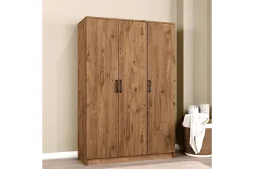 Olera Garderobesskåp 120x180 cm - Natur - Opbevaring - Tøjopbevaring - Garderobeskabe - Garderobeskab & klædeskab