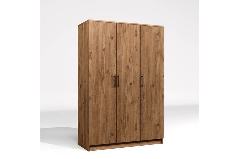 Olera Garderobesskåp 120x180 cm - Natur - Opbevaring - Tøjopbevaring - Garderobeskabe - Hjørnegarderobe