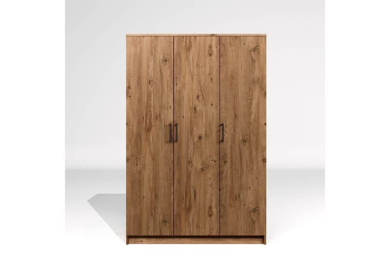 Olera Garderobesskåp 120x180 cm - Natur - Opbevaring - Tøjopbevaring - Garderobeskabe