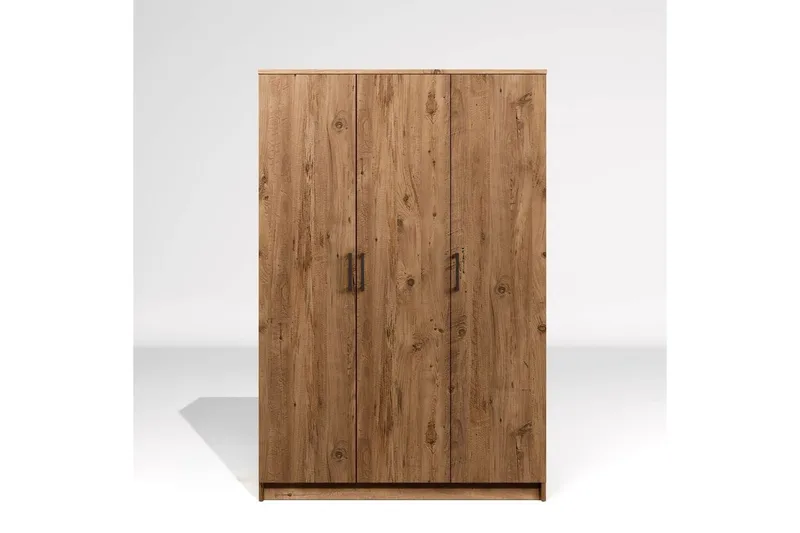 Olera Garderobesskåp 120x180 cm - Natur - Opbevaring - Tøjopbevaring - Garderobeskabe - Hjørnegarderobe