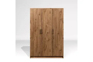 Olera Garderobesskåp 120x180 cm - Natur - Opbevaring - Tøjopbevaring - Garderobeskabe - Garderobeskab & klædeskab