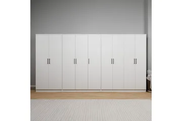 Olera Hjørnegarderobe 340x180 cm