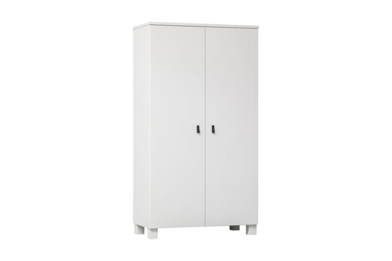 Ollerz Garderobe 55x111 cm - Hvid - Opbevaring - Tøjopbevaring - Garderobeskabe