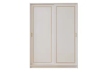 Olyven Garderobe 140x190 cm - Mat Hvid - Opbevaring - Tøjopbevaring - Garderobeskabe
