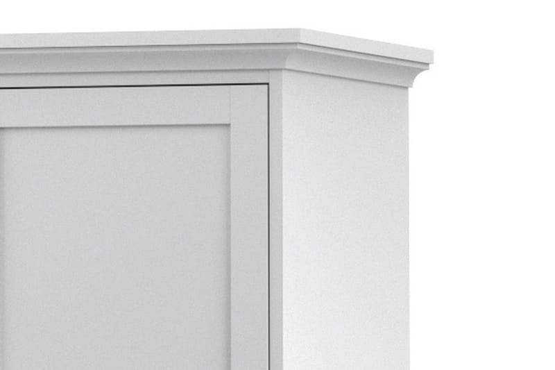 Paris Garderobe 96 cm 2 Låger - Hvid - Opbevaring - Tøjopbevaring - Garderobeskabe