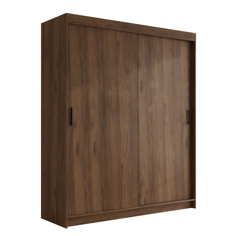 Piedras garderob 180x215 cm, Brun