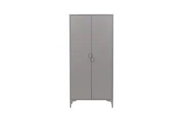 Piring Garderobe 85x45x183 cm - Lys grå - Opbevaring - Tøjopbevaring - Garderobeskabe - Garderobeskab & klædeskab