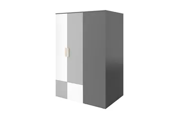 Pok garderobe 130x93x193 cm - Opbevaring - Tøjopbevaring - Garderobeskabe