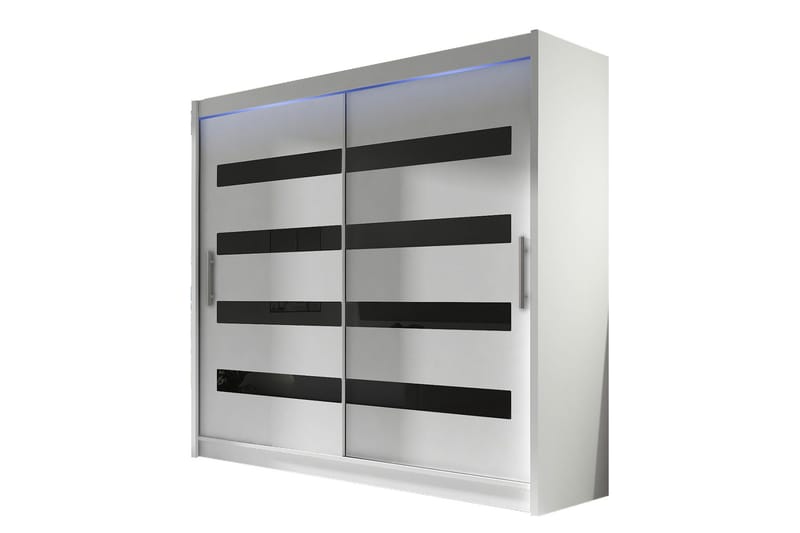 Prag Garderobe 180x215 cm, Hvid