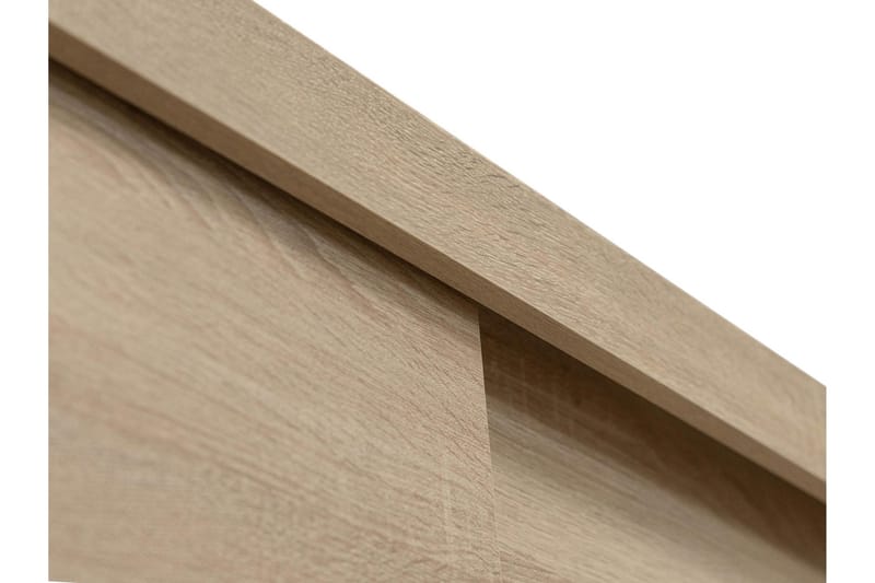 Prag Garderobeskab 180x215 cm i Træ - Sort - Opbevaring - Tøjopbevaring - Garderobeskabe