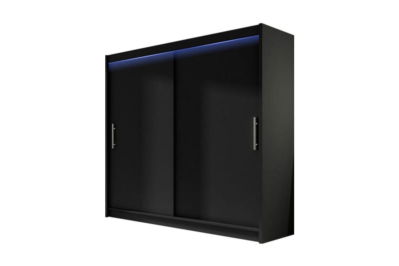Prags Garderobe 180x57x215 cm - Hvid - Opbevaring - Tøjopbevaring - Garderobeskabe