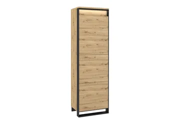 Quant Garderobe 41x60 cm - Eg/Sort - Opbevaring - Tøjopbevaring - Garderobeskabe