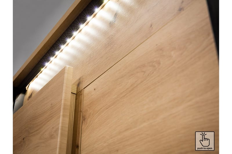 Quant Garderobe 50x95 cm - Eg/Sort - Opbevaring - Tøjopbevaring - Garderobeskabe