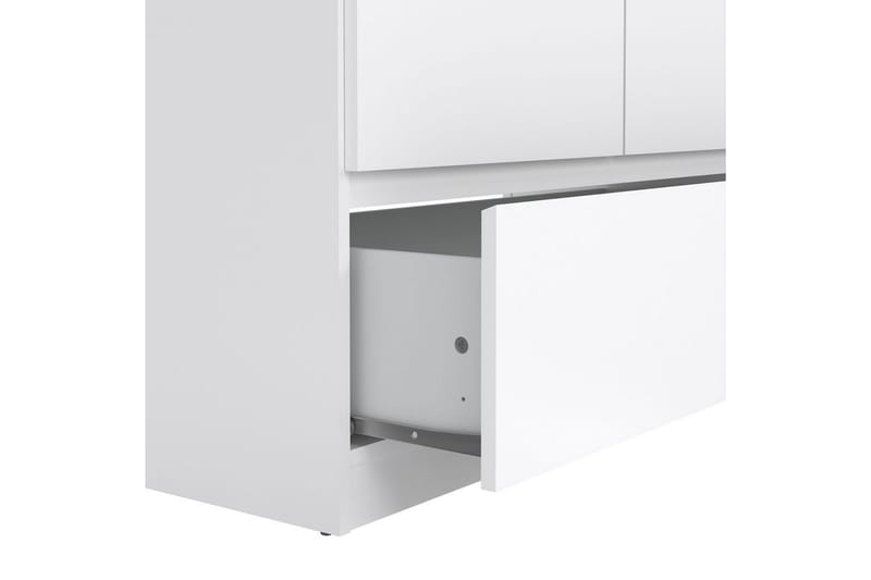 Salomns Garderobe 99x201 cm - Hvid - Opbevaring - Tøjopbevaring - Garderobeskabe